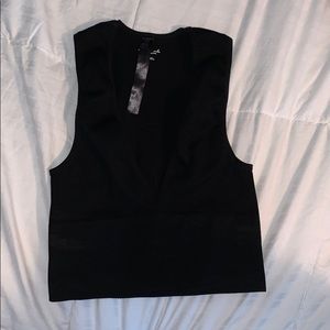 Urban outfitters plunge v neck tank